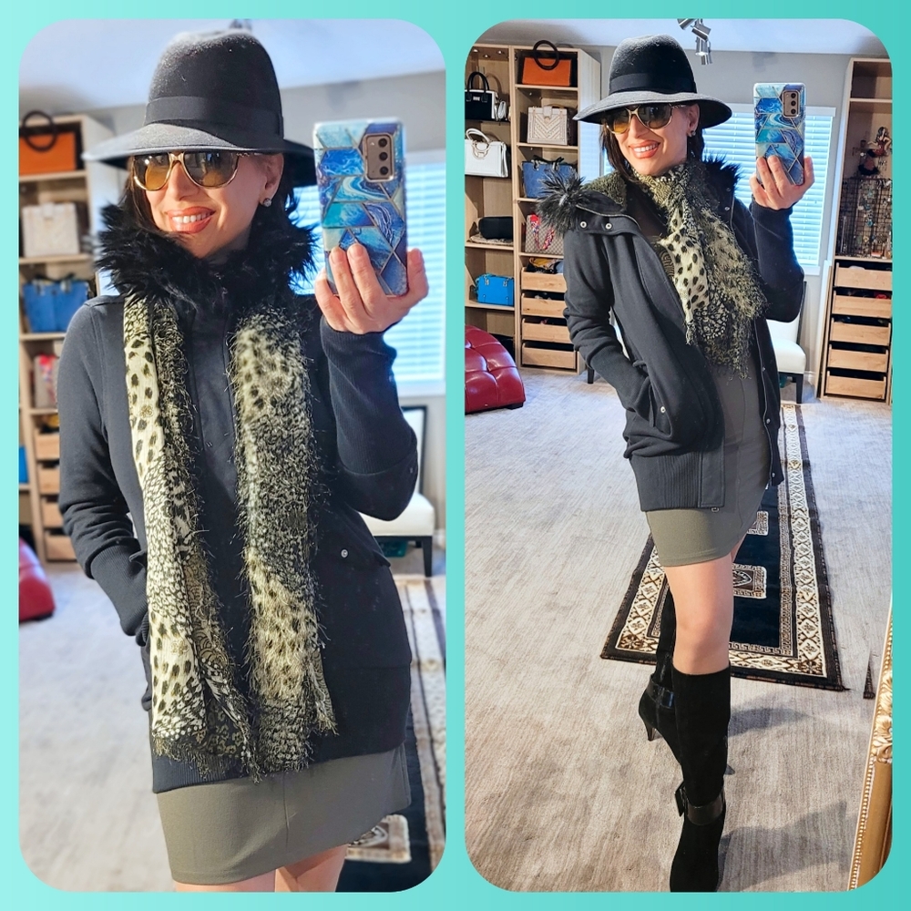 Izzue hooded coat